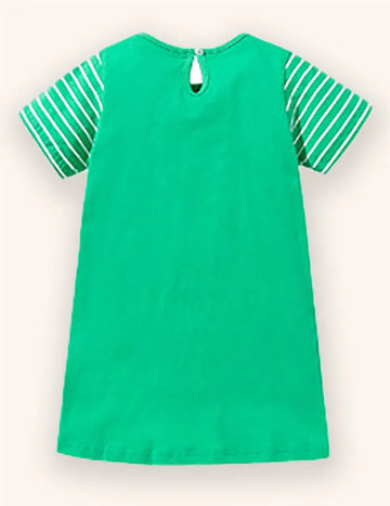 Little Mouse Applique Dress